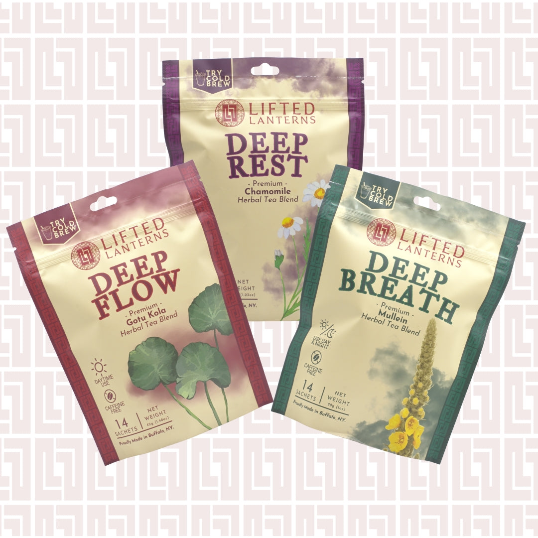 Deep Series Tea Trio